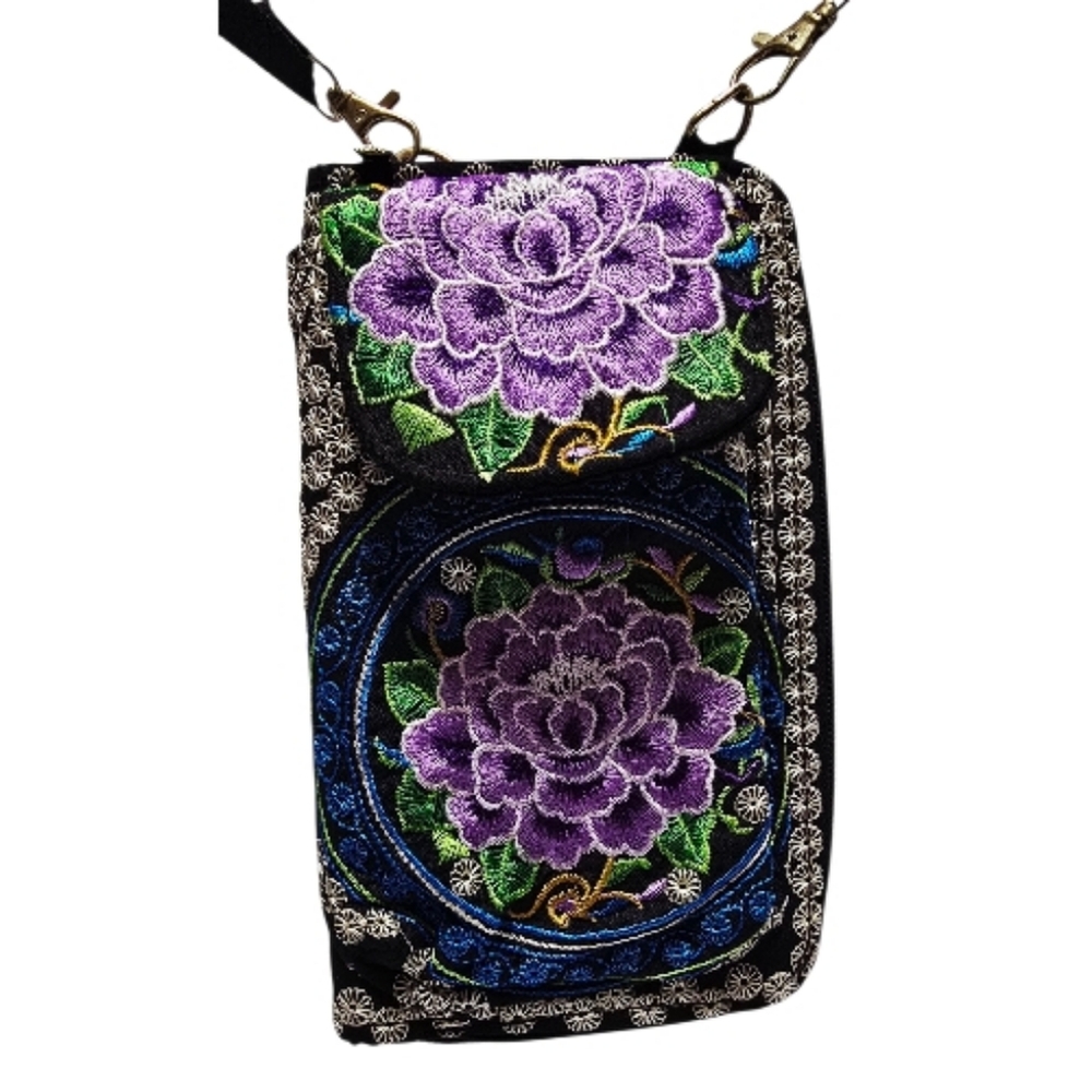 Beautiful Mexican Crossbody Wallet